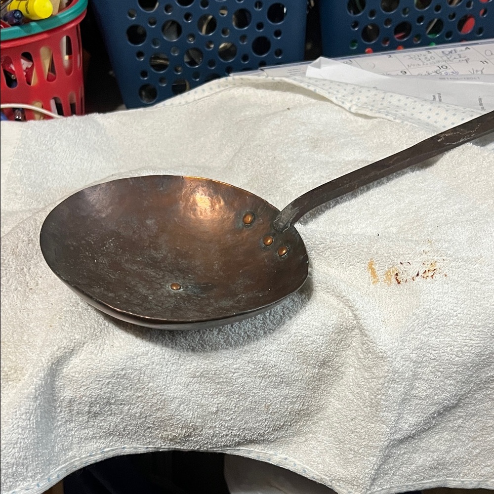 Antique Copper Ladle